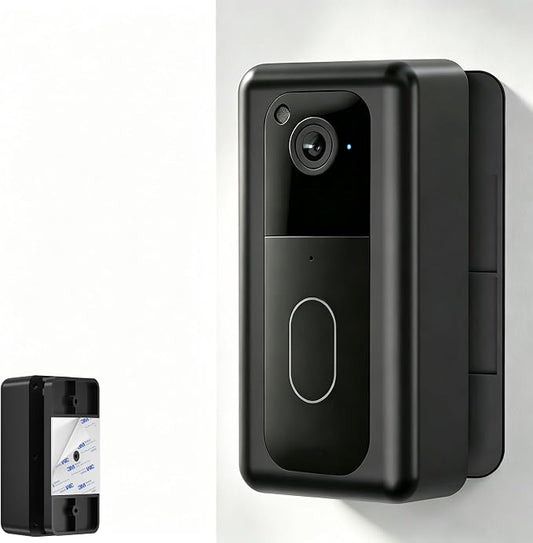 No Drill Doorbell Mount for Blink 2nd Gen Video Doorbell Camera | 30°Left/Right by Derebir