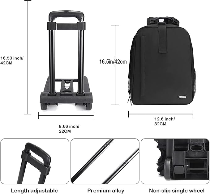 CADeN Camera Backpack Bag Professional - Image 9