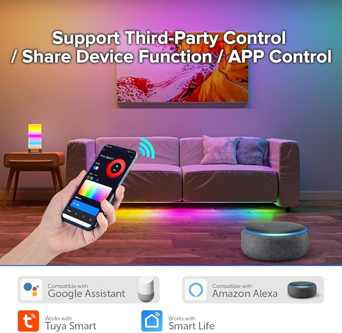 BTF-LIGHTING Tuya Zigbee 3.0 C05Z LED Controller Support RGBCCT 6 pin PWM FCOB - Image 3