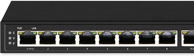 Speco P8S10G 10-Port Gigabit Network Switch - Image 2