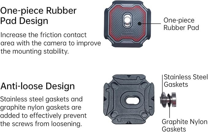 Falcam F38 Multi-Hole Quick Release Plate Kit, 38mm Aluminum QR System - Image 8