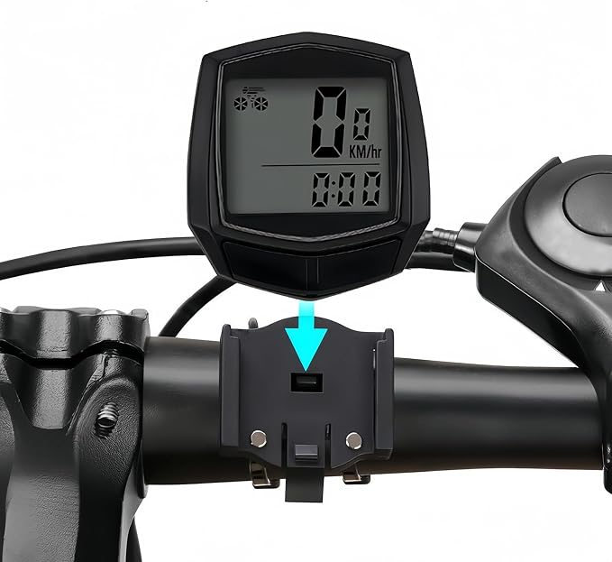 Bike Computer, Bike Speedometer and Bicycle Odometer Waterproof Cycling/Cycle by Hicvers