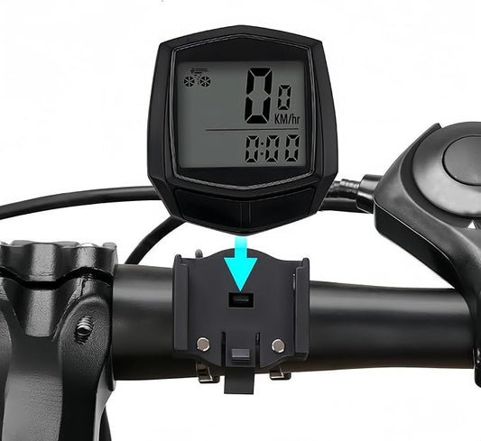 Bike Computer, Bike Speedometer and Bicycle Odometer Waterproof Cycling/Cycle by Hicvers