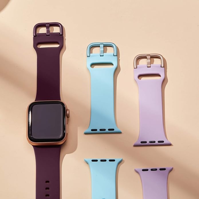 Sport Band Compatible with Apple Watch Bands 49mm 46mm 45mm 44mm 42mm 41mm 40mm - Image 3