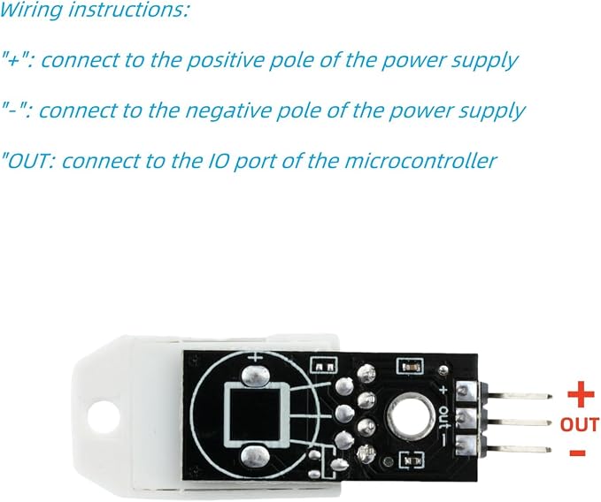 3Pcs DHT22 AM2302 Digital Temperature and Humidity Sensor Module | Replace - Image 4