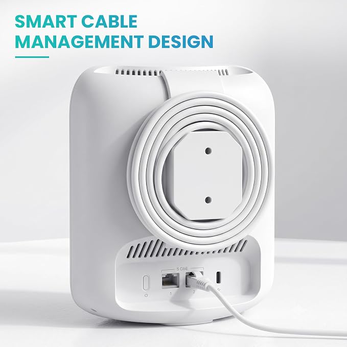 Wall Mount Holder for eero Pro 7 Router Mesh Wi-Fi System – No Messy Wires - Image 3