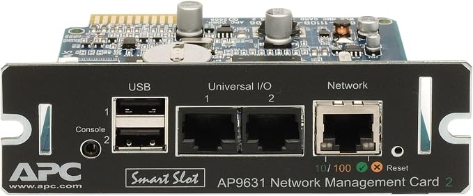 APC AP9631 UPS Network Management Card 2 by APCbySchneider-Electric