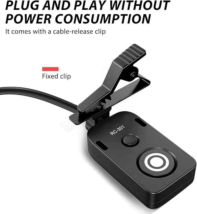 for Canon R5C Video Cable Release Cable Remote Camera Small Shutter Release - Image 5