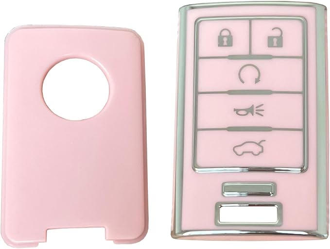 Keyless Entry Systems Key for Cadillac Key Fob Cover Shell - Image 4