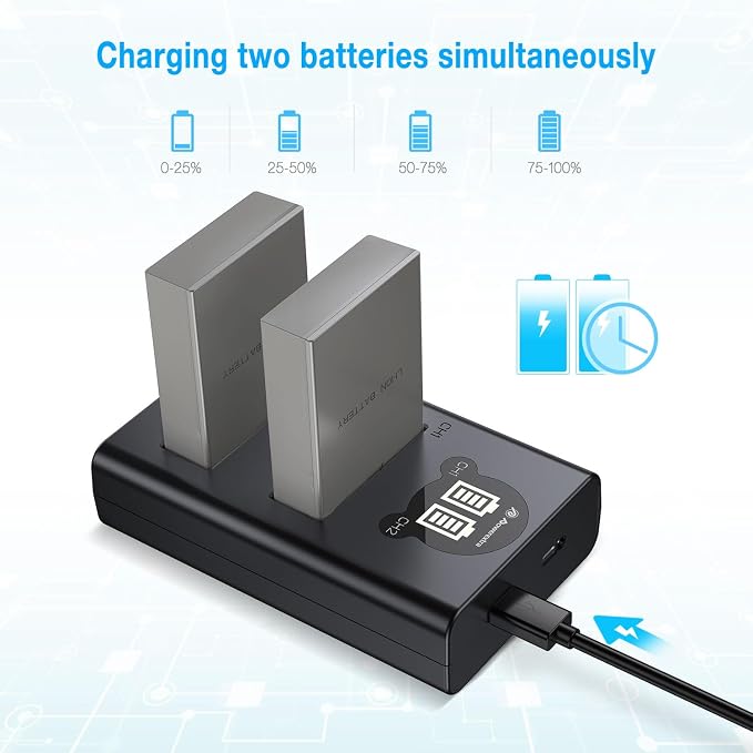 BLS-50 Battery and Dual USB Charger - Image 5