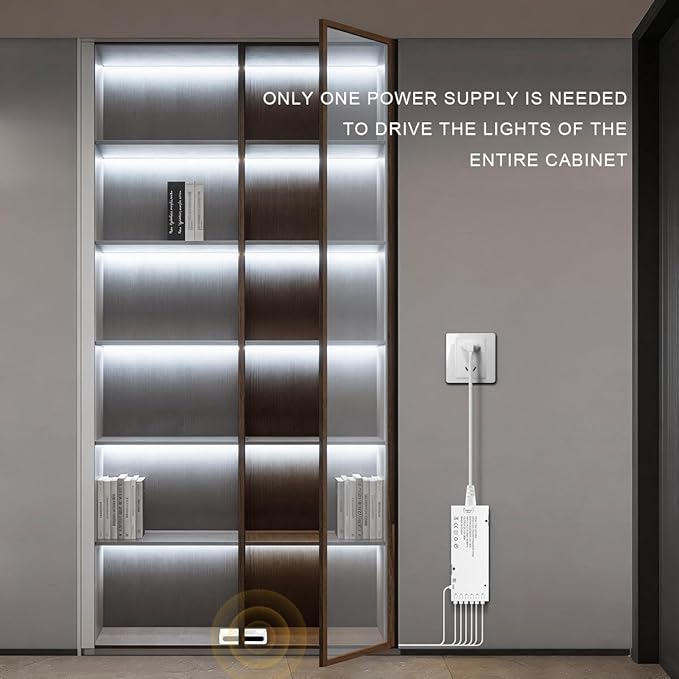 AIMENGTE 12V COB LED Cabinet Lights Strip - Image 5