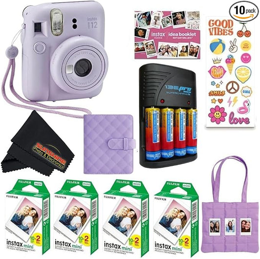 Fujifilm INSTAX MINI 12 Blue Bundle 2025) by FUJIFILM