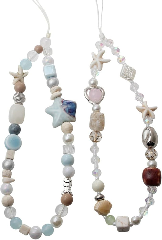 ANROFA 2Pcs Beach Style Phone Lanyard by ANROFA