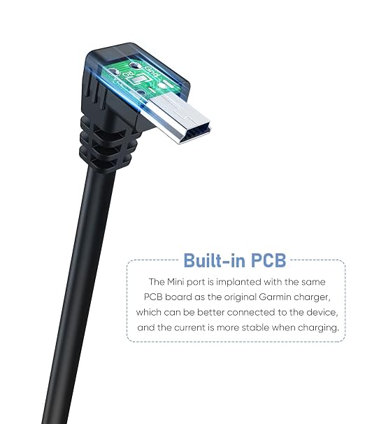 Pixelman Charging Cable for Garmin GPS, Shielding Thicker Power Cord for Garmin - Image 4