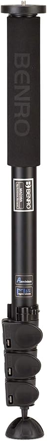 Benro Adventure Aluminum Monopod – 4-Section Lightweight Professional Camera by Benro