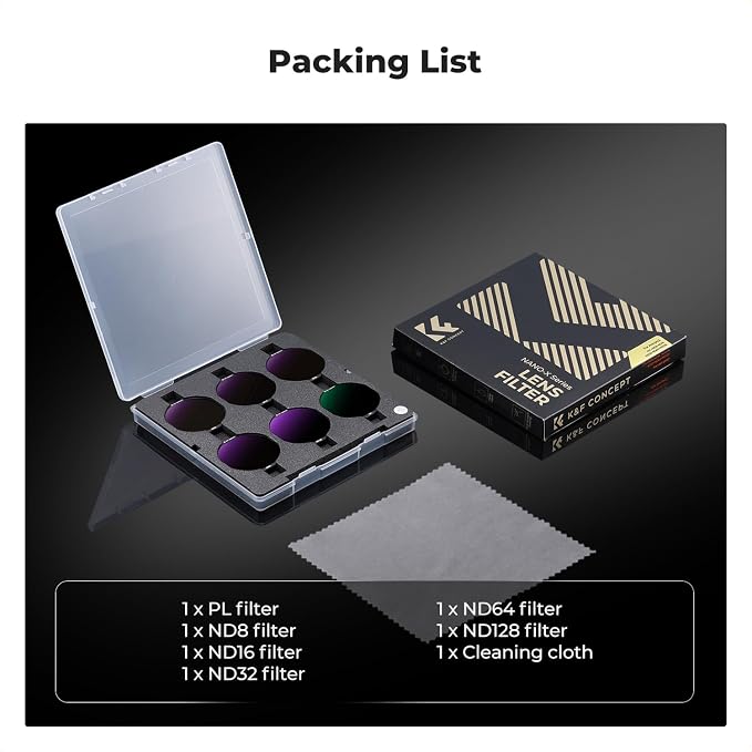 K&F Concept Snap on Fit ND Filter Compatible - Image 8