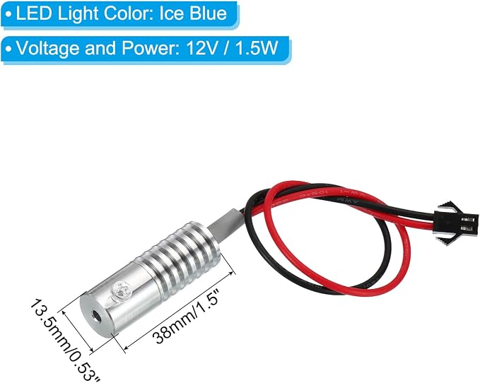 PATIKIL 3mm 1m PMMA Side Glow Fiber Optic Cable Kit, - Image 3