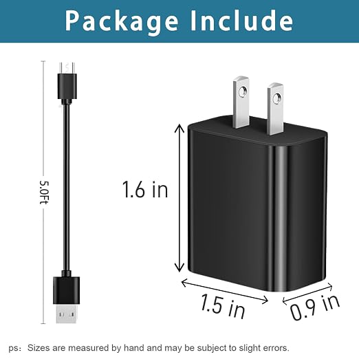 Charger for SimpliSafe Outdoor Camera Battery and Simplisafe Outdoor Camera 10W - Image 3
