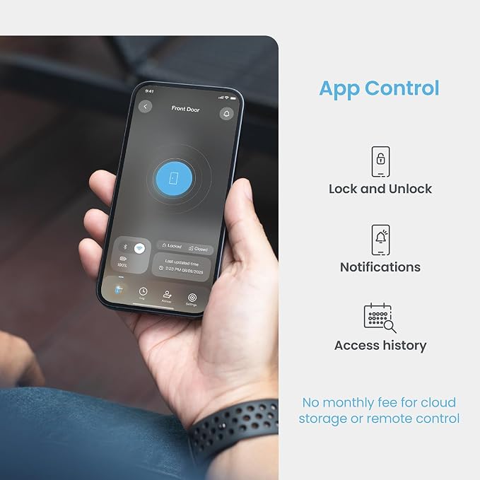 Lockly Secure Pro Wi-Fi Smart Door Lock, Keyless Entry - Image 5