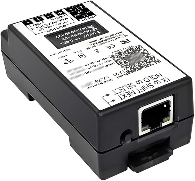 ezOutlet Industrial DIN Rail Mount Power Auto Reboot, Automatically Restarts - Image 2