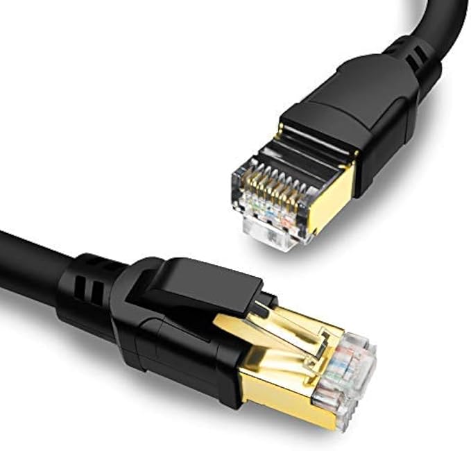 Yauhody CAT8 Ethernet Cable 10FT, High Speed 40Gbps 2000MHz Internet Network by Yauhody