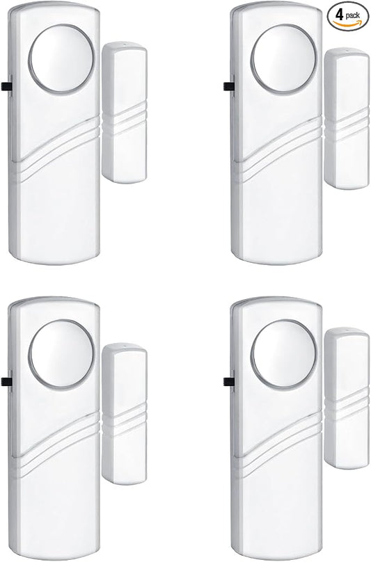 Security Door Window Alarm, Wireless Sensor Door Window Burglar Alarm, Door by PLOJOP