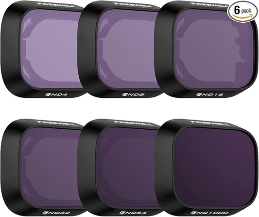 Freewell All Day – 6Pack ND4, ND1000 Filters Compatible by Freewell