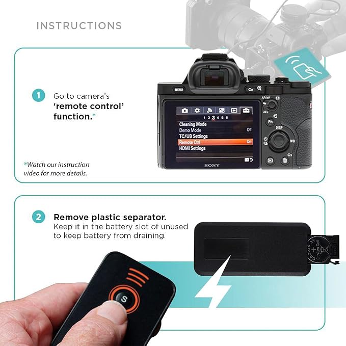 Foto&Tech IR Wless Rmote Control Compatible - Image 5