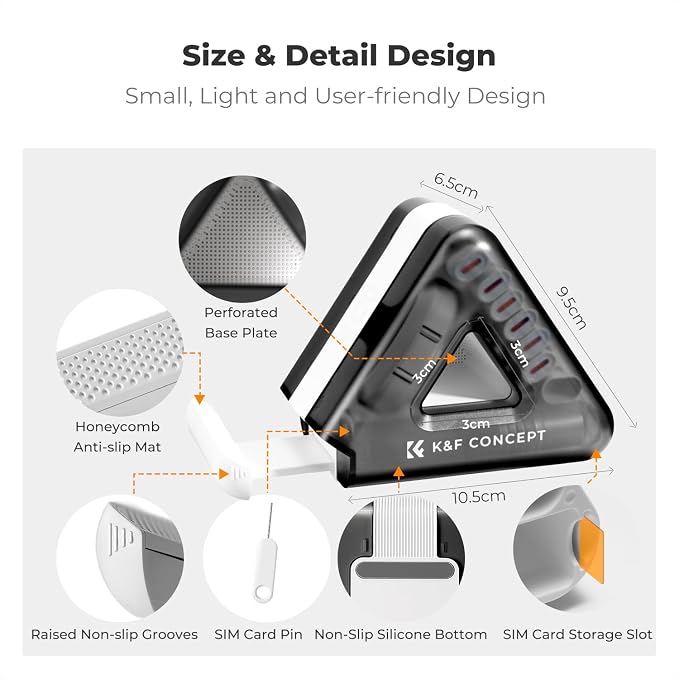 K&F Concept 25-in-1 Keyboard Cleaning Kit Laptop Cleaner - Image 7