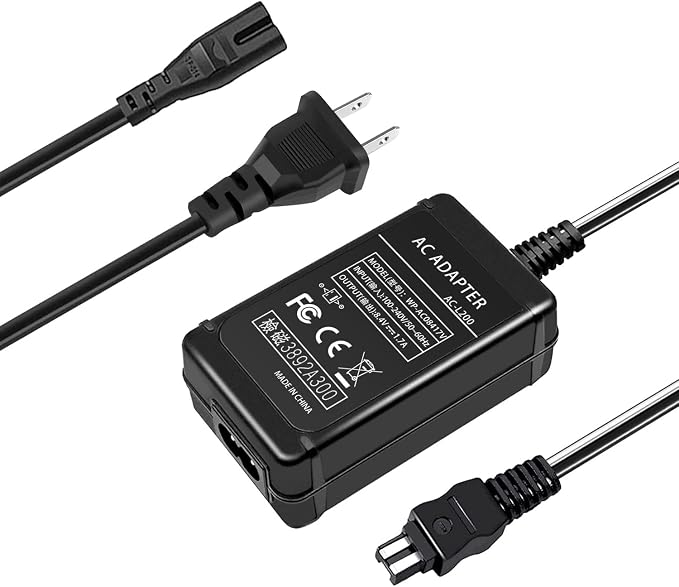 AC-L200 Charger for Sony Handycam Camcorder, Compatible by TKDY