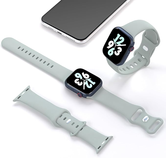 Sport Band Compatible with Apple Watch 38mm 40mm 41mm 42mm 44mm 45mm 46mm 49mm - Image 2