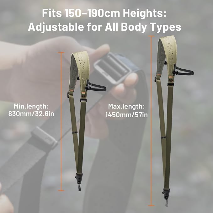 PGYTECH Camera Strap Pro, Quick Release Heavy Duty Camera Shoulder Strap - Image 6