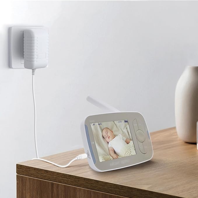 Charger for Infant Optics DXR-8 / DXR8 PRO Monitor Unit, DC 5V Round-Pin Power - Image 3