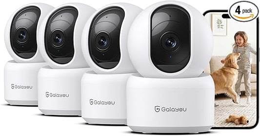 GALAYOU 2K Indoor Cameras for Home Security-Baby/Pet/Dog/Cat Monitor by GALAYOU