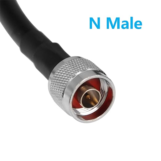 75ft N Male to SMA Male Cable, SMA to N Cable 50 ohm Ultra Low Loss KMR240 - Image 3