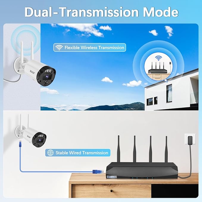 【90 Days Storage】 Outdoor Wireless Security Camera System, Wireless Cameras - Image 6