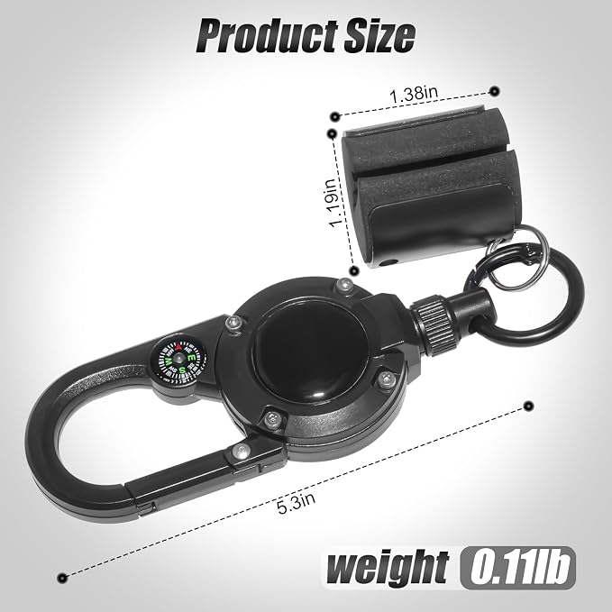 Fishing Rod Clip, Wearable Fishing Rod Holder, Portable Fishing Rod Accessory - Image 4
