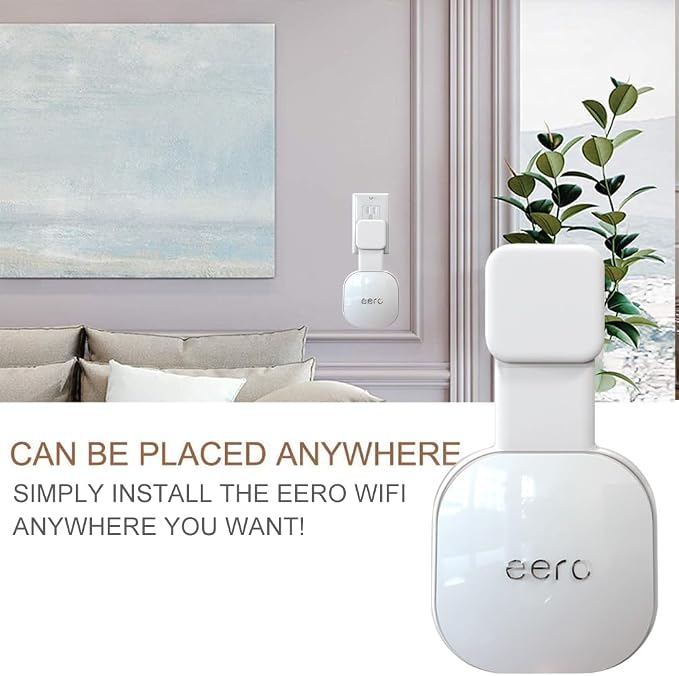 Outlet Wall Mount Only for eero 6 & 6+ mesh Wi-Fi System, No Messy Wires & - Image 5