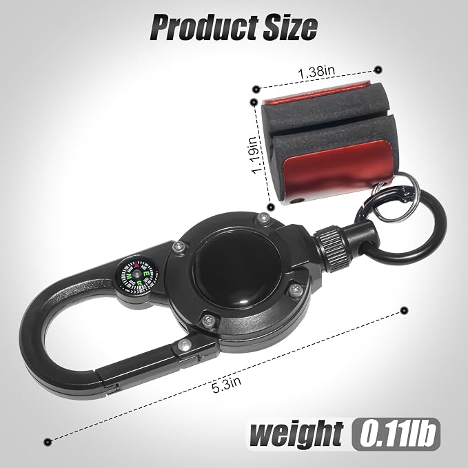 Fishing Rod Clip, Wearable Fishing Rod Holder, Portable Fishing Rod Accessory - Image 4