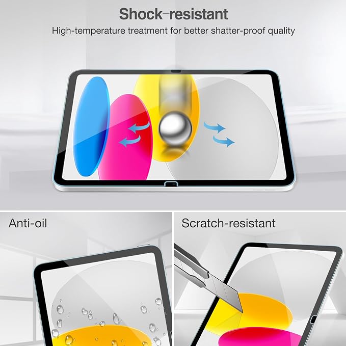 ProCase Screen Protector for iPad A16 2025 11th/10th 2022 Generation, 2 - Image 5