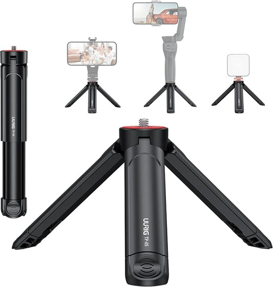 UURIG TP05 Extendable Mini Camera Tripod, Portable Selfie Stick Handle Grip by VRIG