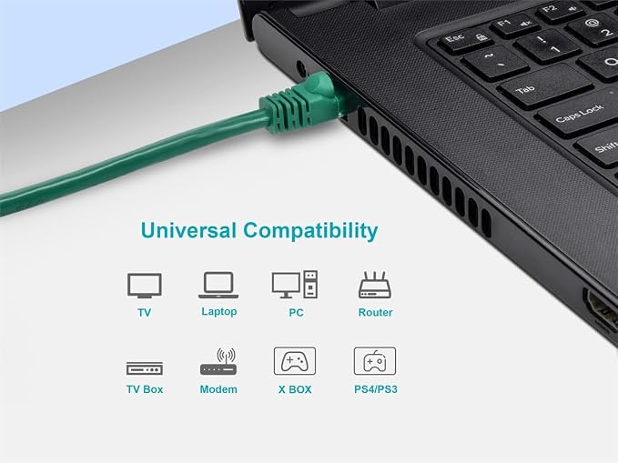 Monoprice 7FT 24AWG Cat6 550MHz UTP Ethernet Bare Copper Network Cable - Image 6