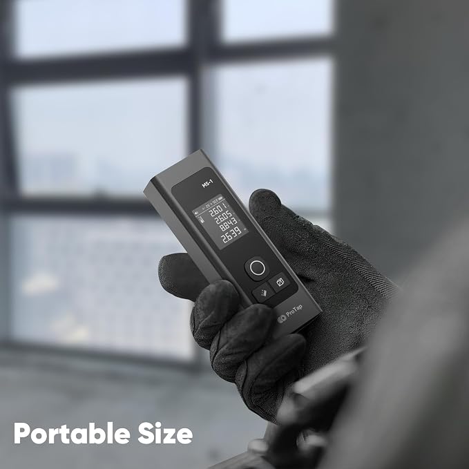 Laser Measure - 393 FT Laser Distance Meters, Type-C Rechargeable Laser - Image 7