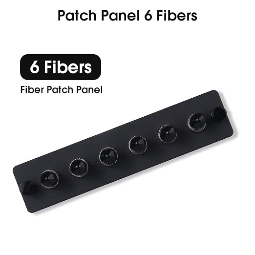 6 Simplex ST Fiber Patch Panel - Image 3