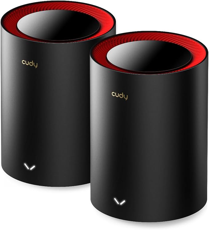 Cudy AX3000 Wi-Fi 6 2.5G Mesh System, Covers up to 4800 Sq.Ft., Replaces by Cudy