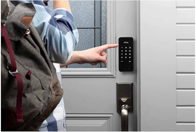 Alfred Touchscreen Keypad Pin + Bluetooth + Z-Wave Smart Door Lock - Image 5