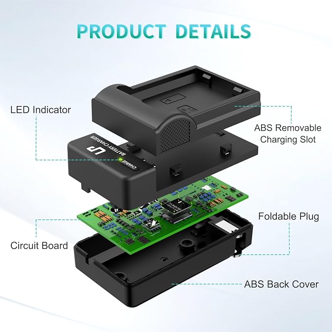 LP EN-EL14 EN EL14a Battery Charger, Charger Compatible - Image 3
