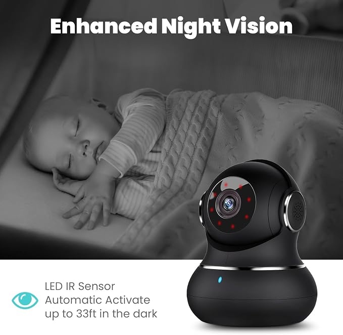 litokam 5ghz Indoor Security Camera, 5MP Cameras - Image 3