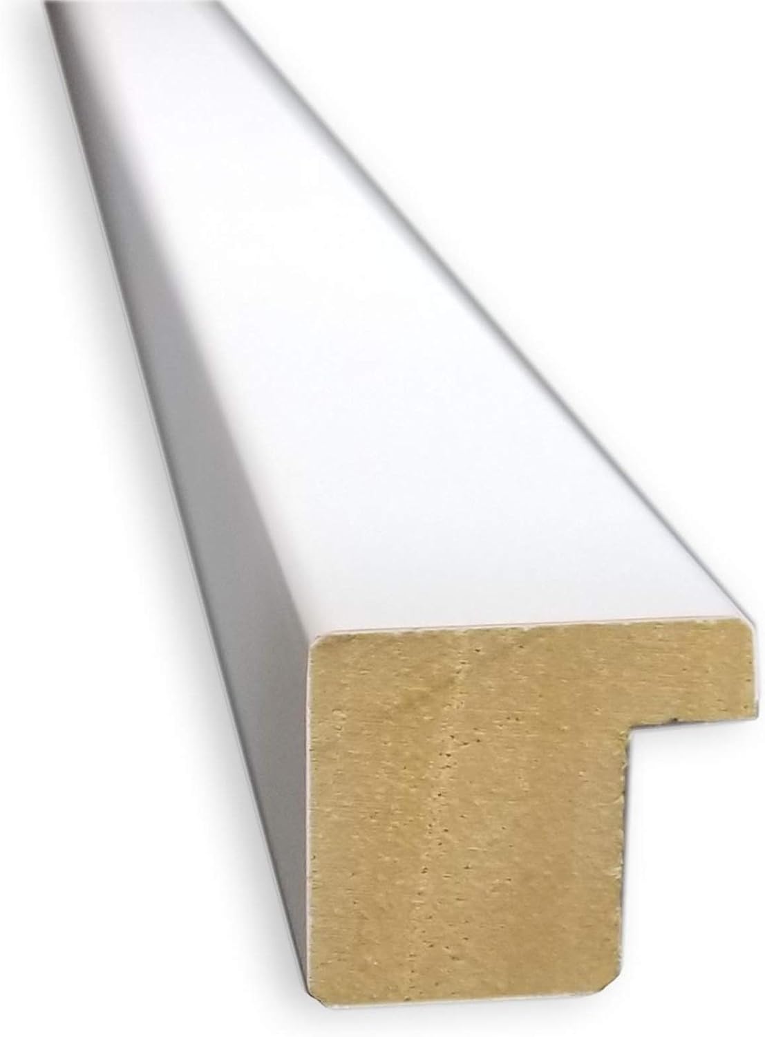 Amanti Art Natural Cork Board for Wall, 13x13 Vision Board with White Frame, X-Small Corkboard Office Decor for Home Organization, Modern Corkboard Pinboard to Display Items for Home Organization in