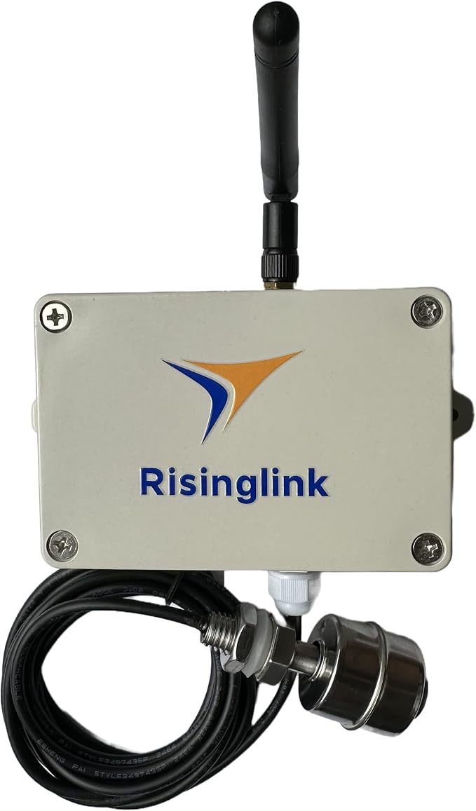 WiFi Water Level Monitor Alarm, High OR Low Water Level Alerts, Text & Email by Risinglink